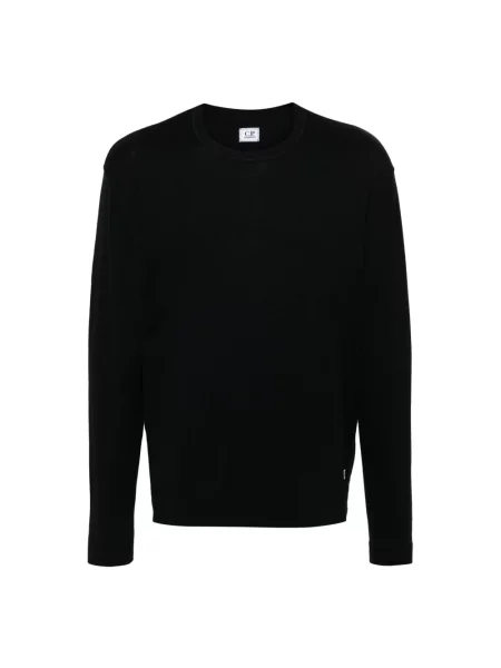 Bluza C.p. Company z logo niebieska