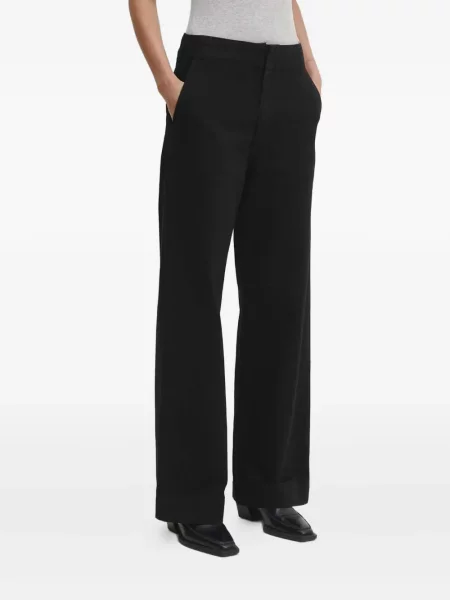 Blugi drepți Levi's® zdrențuiți negru