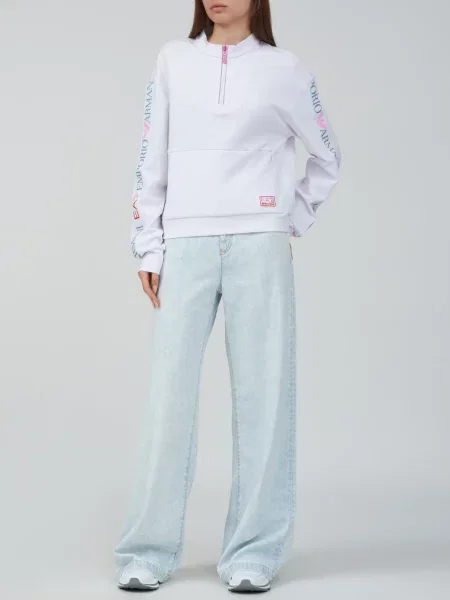 Светр Ea7 Emporio Armani білий