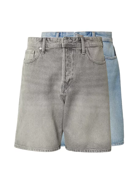 JACK & JONES Džíny JJITONY JJORIGINAL světlemodrá / džínová šedá