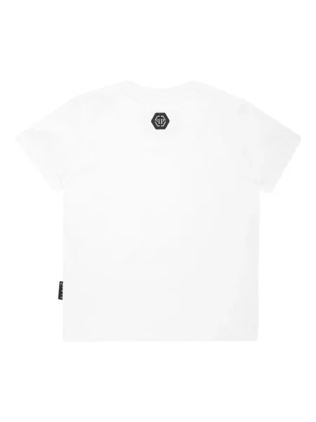 Dětské tričko Philipp Plein bílé