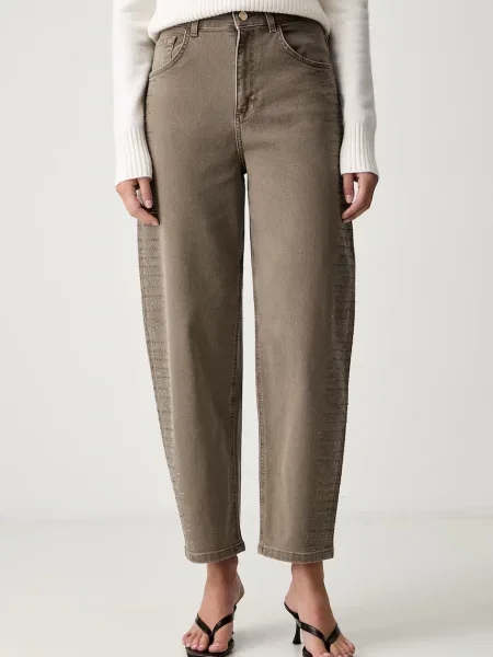 Liu Jo blugi relaxed fit pentru femei maro