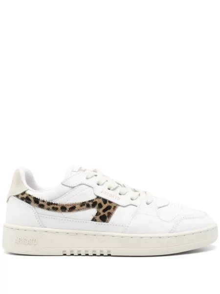 Sneakerși Axel Arigato cu model leopard alb