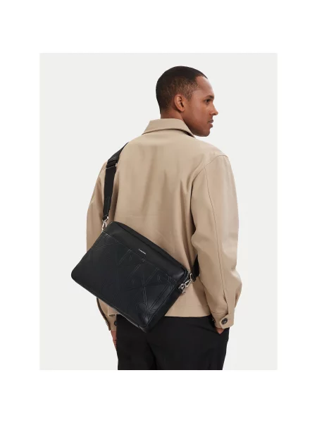 Calvin Klein Taška na notebook čierna