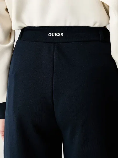 Guess штани straight з бавовною PHOEBE
