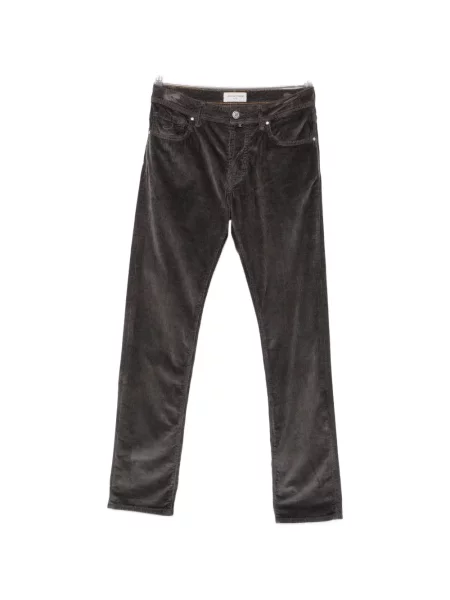 Pantaloni Jacob Cohën de catifea cord gri