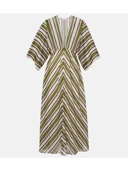 Rochie Eres cu dungi verde