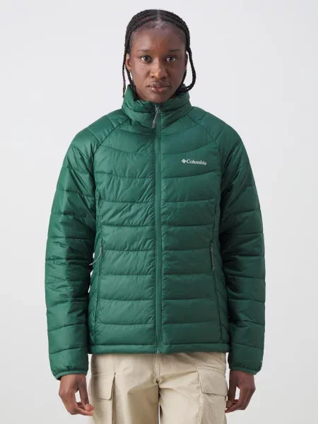 COLUMBIA Zunanja jakna Powder Lite II smaragd bela