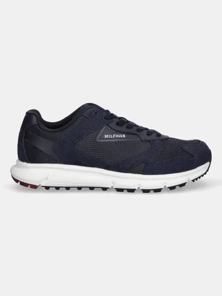 Superge Tommy Hilfiger OUTDOOR RUNNER MIX mornarsko modra