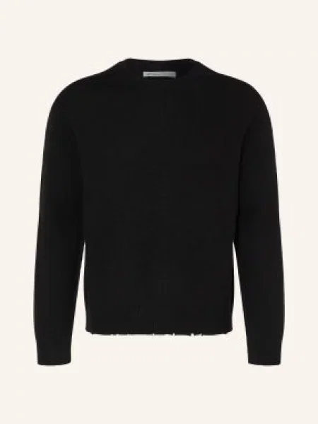 Allsaints Sweter Remus schwarz czarny