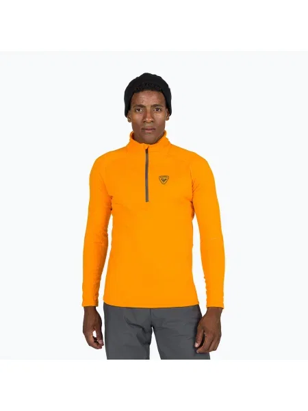 Mikina Rossignol Blackside Fleece Hz sunburst oranžová