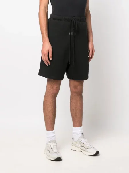 Pletene kratke hlače Fear Of God Essentials crna