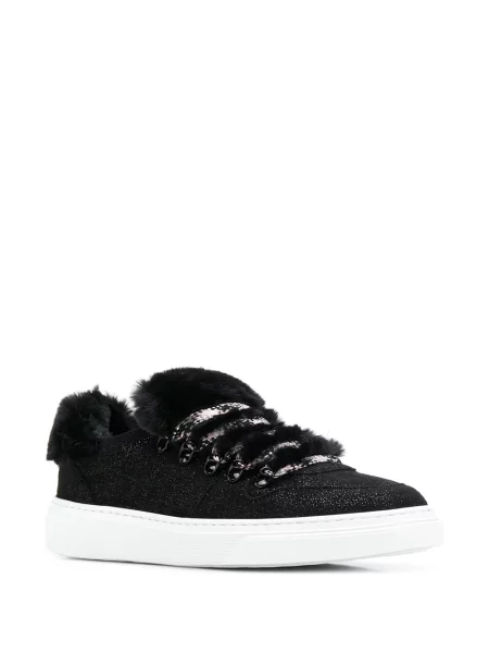 Sneakerși Hogan H365 negru