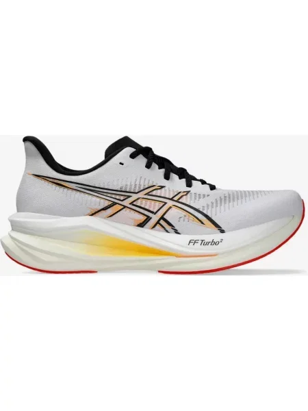 Buty do biegania ASICS Sonicblast 2 czarny pomarańczowy czerwony 40 biały