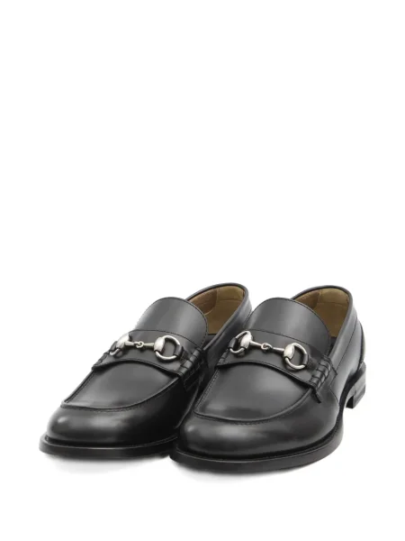 Pantofi loafer Gucci din piele negru