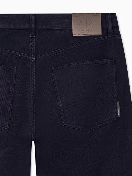 Широкие джинсы Armani Exchange синие