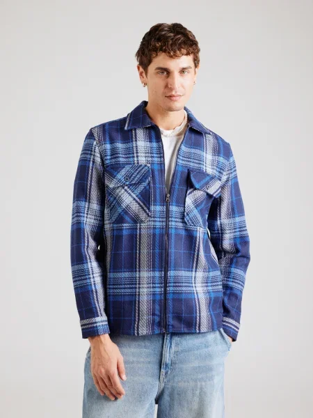 Only & Sons Prechodná bunda ONSPRESTON modrá / námornícka modrá biela