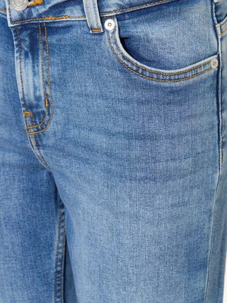 Scotch & Soda Jeansy The Charm O Kroju Rozkloszowanym blau granatowe