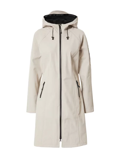 ILSE JACOBSEN Demisezoninis paltas šviesiai pilka juoda