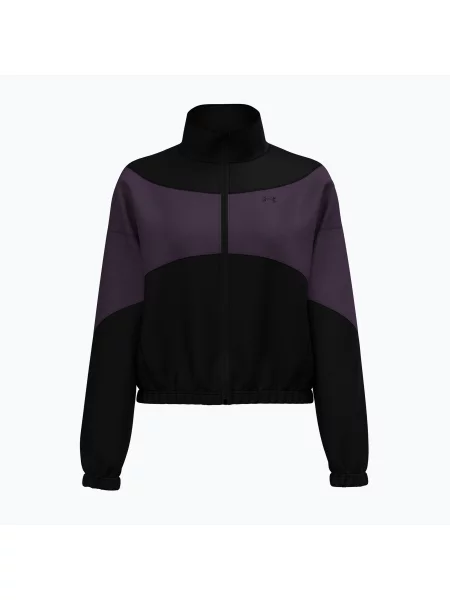 Geacă de antrenament pentru femei Under Armour Rival Woven black/purple echo/black negru