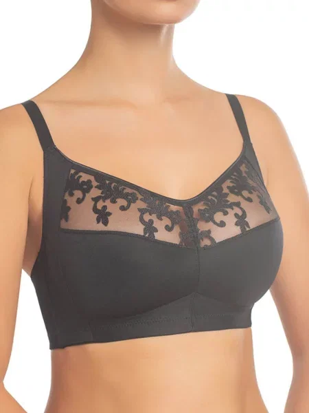 Бюстгальтер с мягкой чашкой 07 чорний