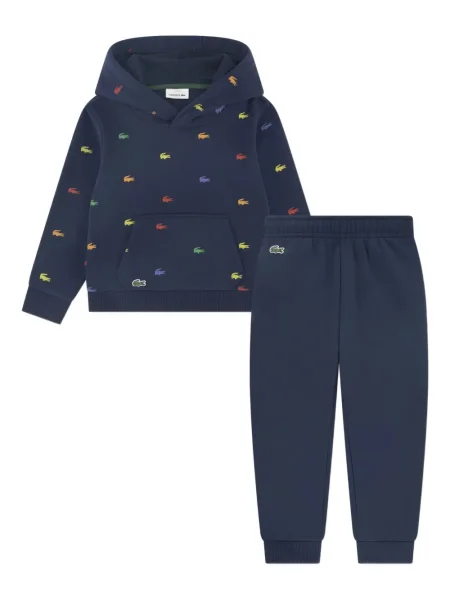Komplet dresowy dziecięcy Lacoste niebieski