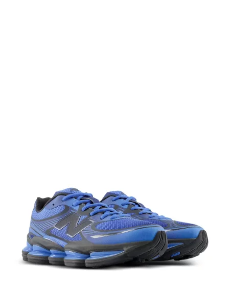 Sneakerși New Balance cu șireturi din dantelă albastru