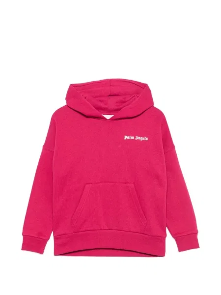 Bluza z kapturem dziecięca Palm Angels różowa