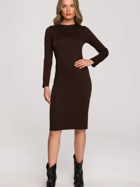 Rochie Stylove maro