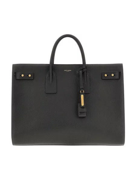 Torba Saint Laurent zamszowa czarna