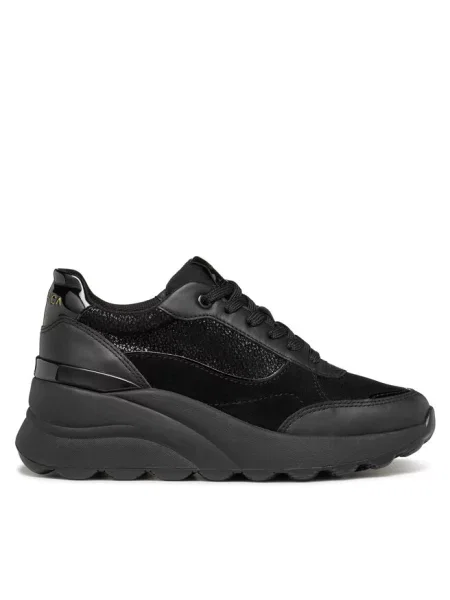 Sneakersy Geox czarne