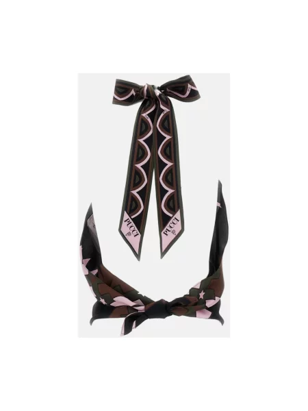 Jedwabny top Pucci z dekoltem halter