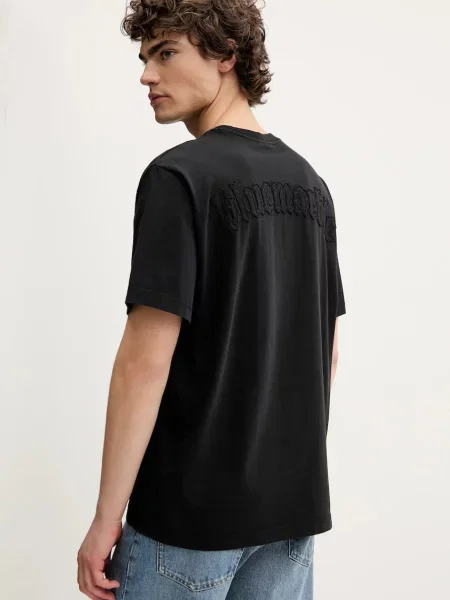 BLUEMARBLE tricou din barbati cu imprimeu negru