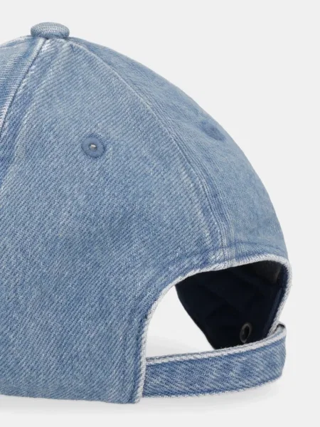Tommy Jeans Șapcă TJM HERITAGE OVER DYED DENIM CAP denim albastru