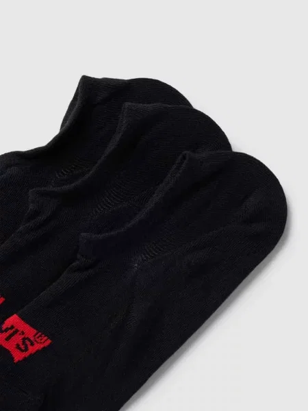 Stopki z detal z logo model BATWING w zestaw 3 szt. Levi's czarne