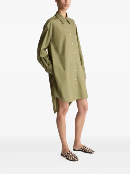 Mała mały sukienka mini Lee Mathews garniturowa zielona