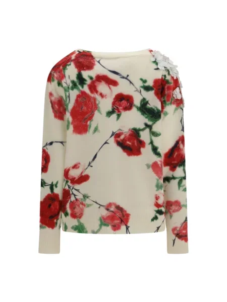 Kardigan Blumarine z kaszmiru beżowy