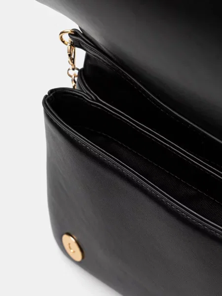 Кожаная сумка через плечо Love Moschino