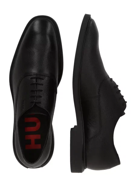 HUGO De piele pantofi derby gryff oxfr negru
