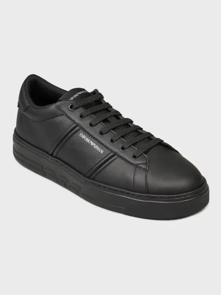 Кеди Emporio Armani чорні