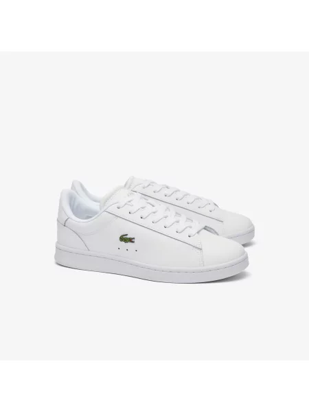 Lacoste Skórzane Sneakersy Carnaby Set białe