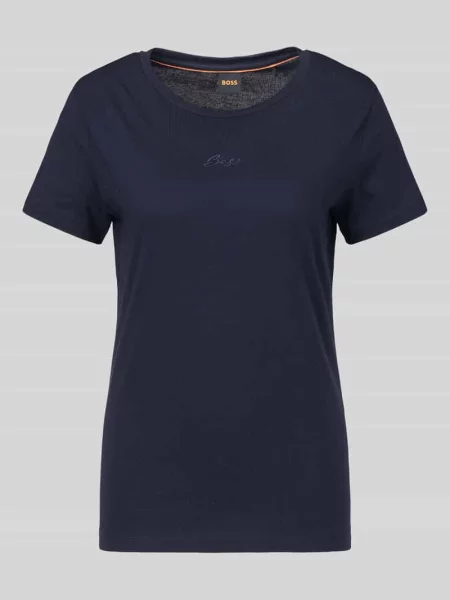 BOSS Orange T-shirt C Elove embro granatowa