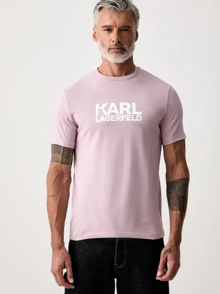KARL LAGERFELD Tricou roz