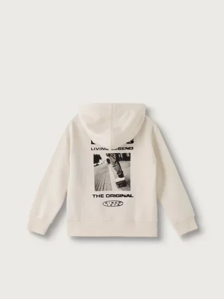 Levi's hanorac cu glugă pentru copii cu SKATE LEGEND HOODIE bej
