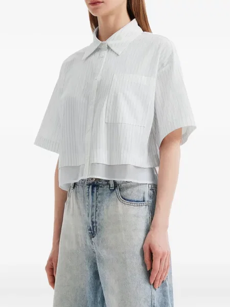 Koszula Tout A Coup w paski biała