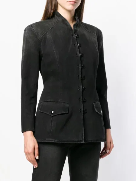 Sacou Olivier Theyskens negru