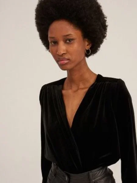 Undress Code Bluza Celeste Bodysuits Classic crna