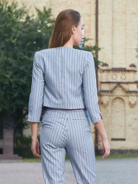 Повседневные брюки Ladylike голубые