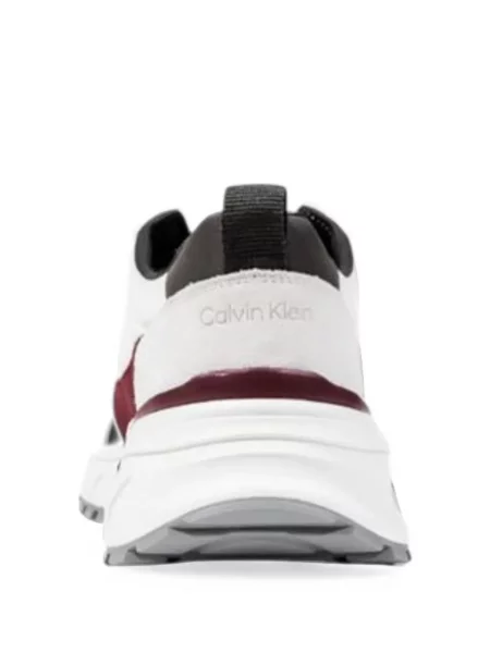 Sneakerși Calvin Klein chunky alb