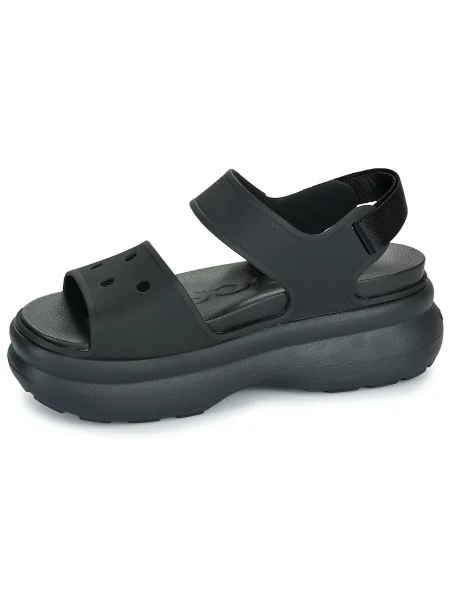 Sandále Crocs s remienkami čierna